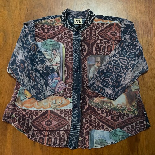 Uru 100 silk blouse - 100%, one