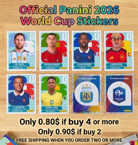 Panini 2026 individual - wc,